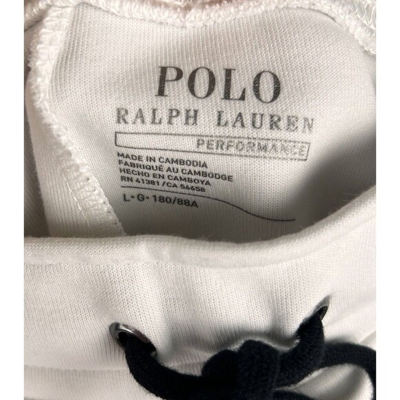 POLO RALPH LAUREN Men's White Polo 67 Double Knit Performance Sweat Shorts large - Picture 5 of 5
